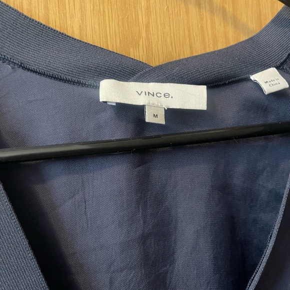 Navy Blue Vince Blouse - Picture 3 of 3